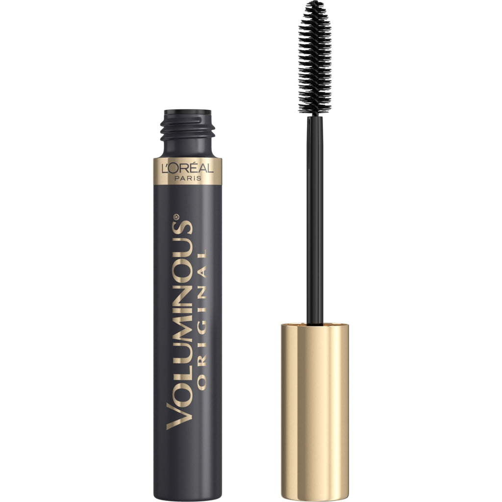 L’Oreal Paris Original Voluminous Mascara, Building Mascara Volume and Length Formula, Washable, Black Brown, 0.26 Fl Oz., 1 Count