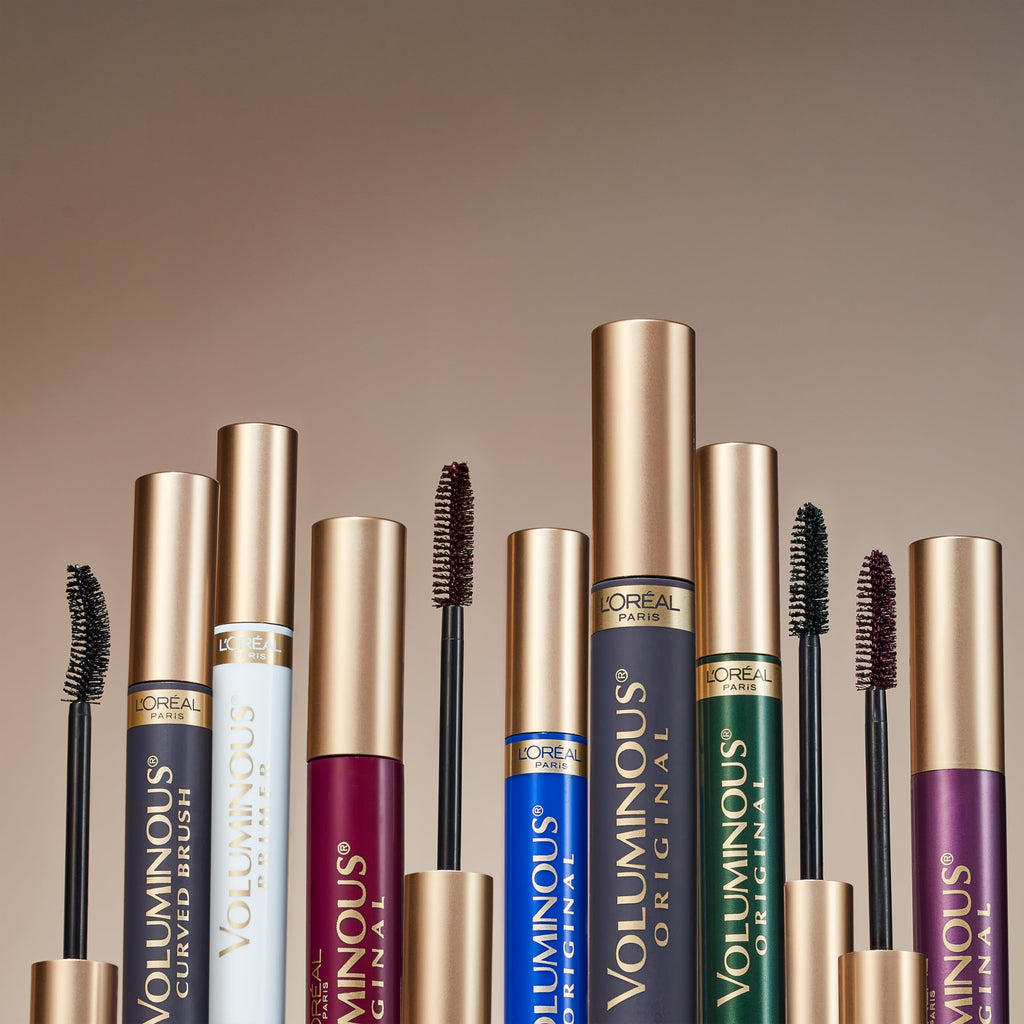 L’Oreal Paris Original Voluminous Mascara, Building Mascara Volume and Length Formula, Washable, Black Brown, 0.26 Fl Oz., 1 Count