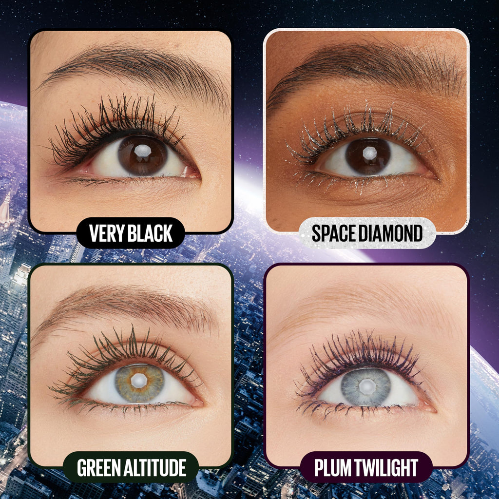 Maybelline Lash Sensational Sky High Washable Mascara Makeup, Volumizing, Lengthening, Defining, Curling, Multiplying, Buildable Formula, Very Black, 1 Count