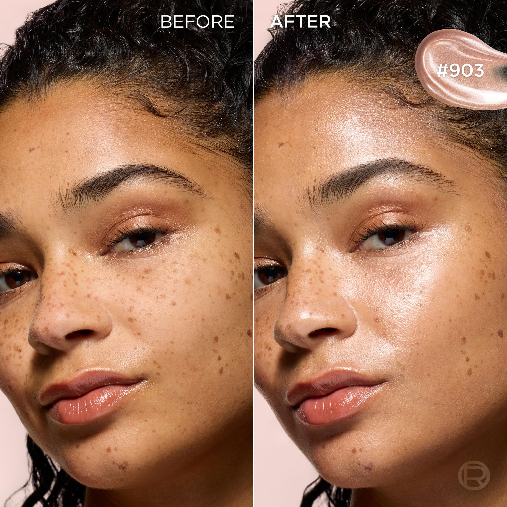 L’Oréal Paris True Match Lumi Glotion, Highlighter, Natural Glow Enhancer for Face & Body, Makeup, Instantly Hydrates and Illuminates Skin, Sheer Color Tint, Offers a Sunkissed Glow, 903 Medium, 40 mL
